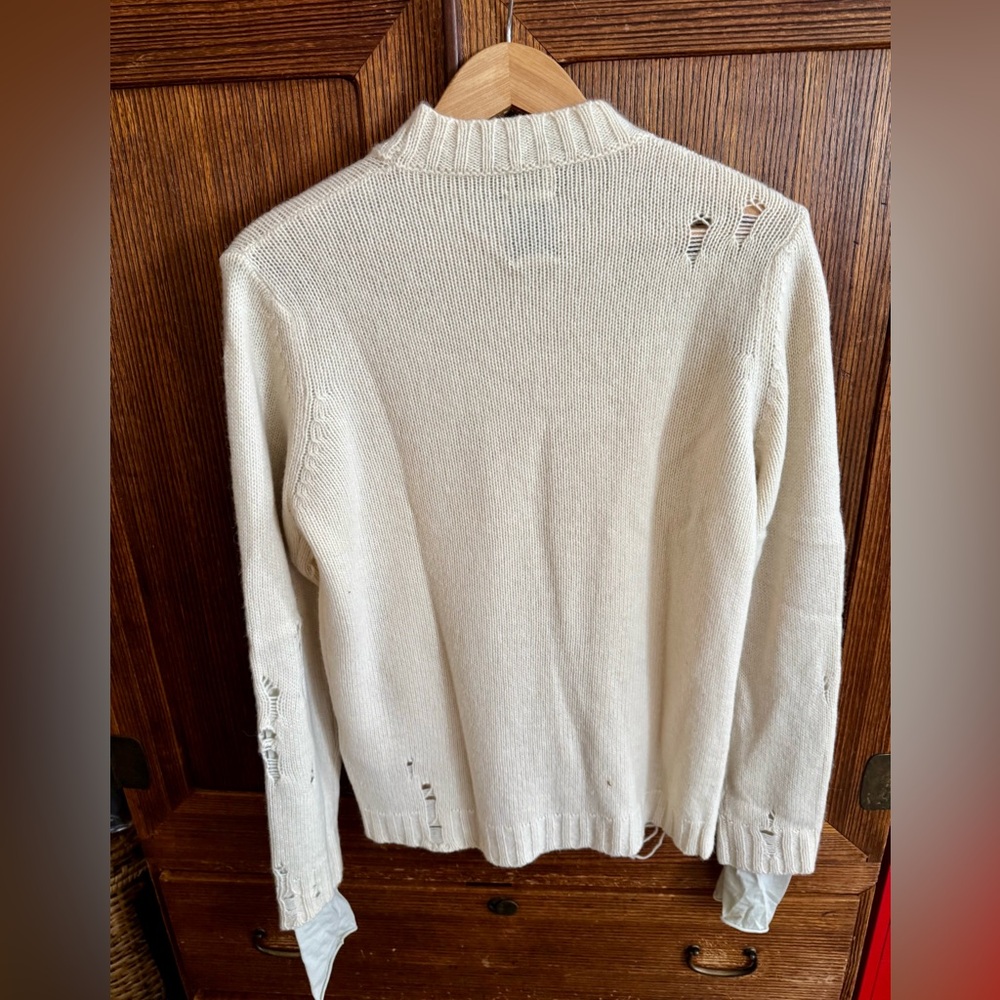 Diesel Men’s Cream Alpaca Knit Sweater size L - Picture 11 of 11